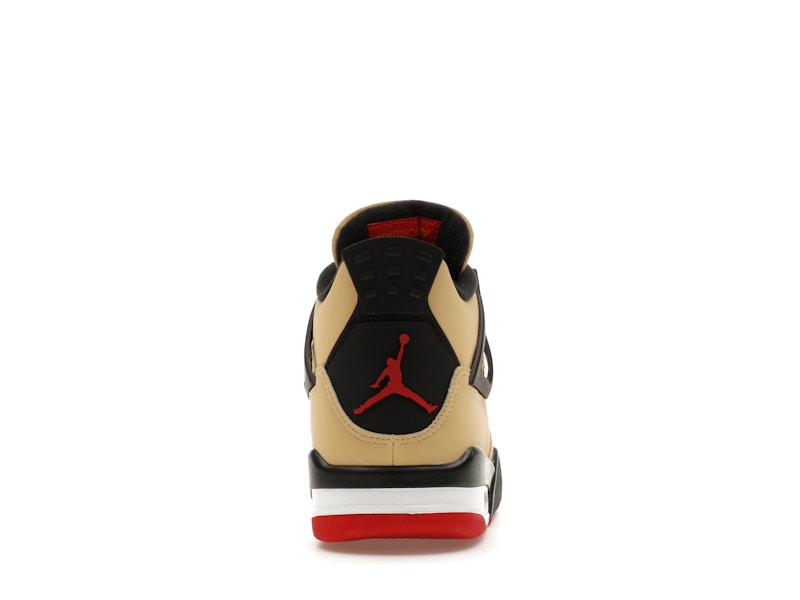 Air Jordan 4 Retro Pizza (GS) - Fire Red/Sesame/White/Starfish - IH2094-200 - 28