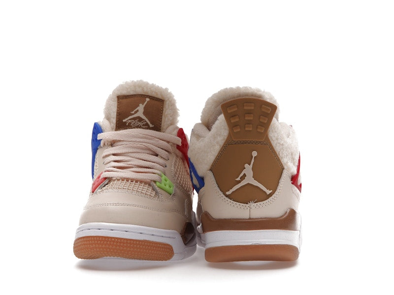 Air Jordan 4 Retro Where The Wild Things Are (GS) - Pearl White/Dark Driftwood-Gym Red - DH0572-264 - 28