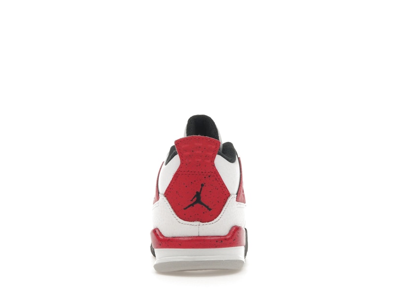 Air Jordan 4 Retro Red Cement (TD) - White/Fire Red/Black/Neutral Grey - BQ7670-161 - 28