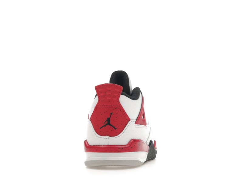 Air Jordan 4 Retro Red Cement (TD) - White/Fire Red/Black/Neutral Grey - BQ7670-161 - 29