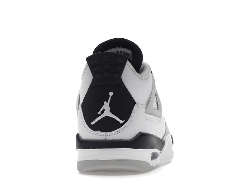 Air Jordan 4 Retro Military Black (GS) - White/Black-Neutral Grey - air-jordan-4-retro-military-black-gs - 29