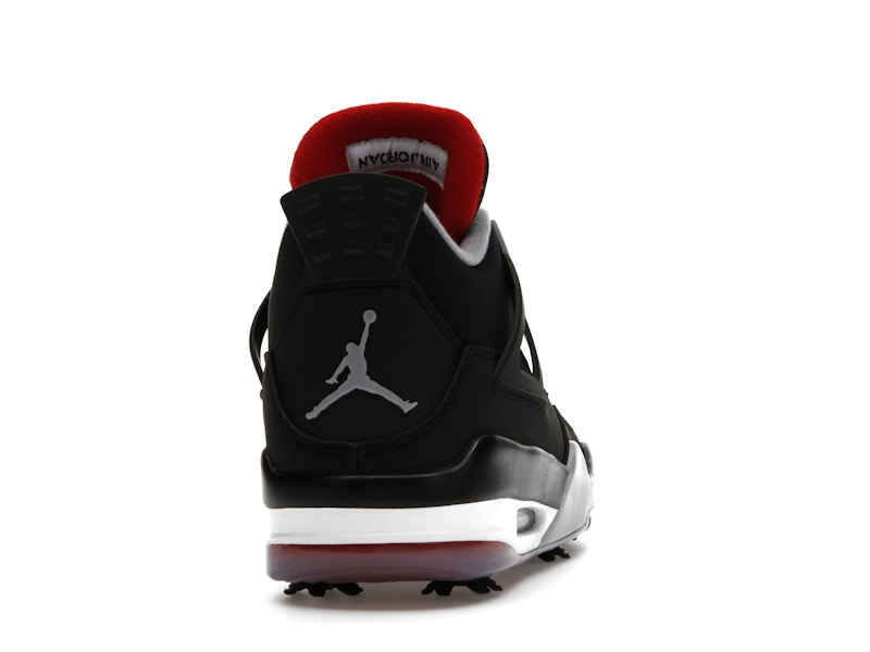 Air Jordan 4 Retro Golf Bred - Black/Fire Red-Cement Grey-White - CU9981-002 - 29