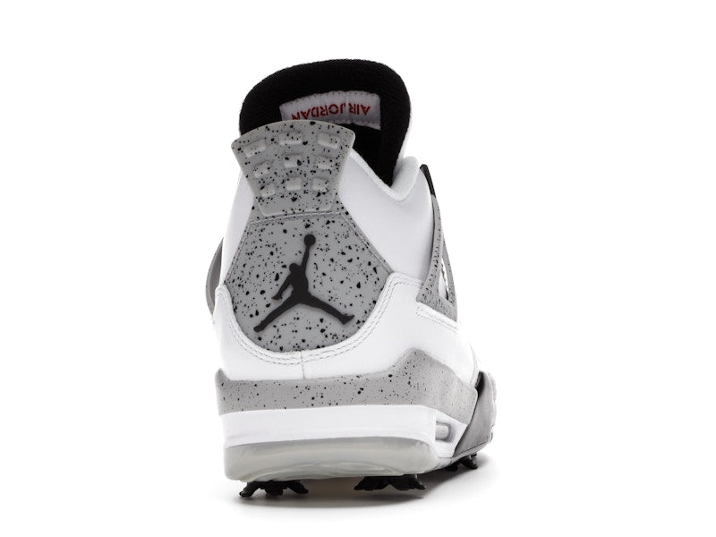 Air Jordan 4 Retro Golf White Cement - White/Tech Grey-Black-Fire Red - CU9981-100 - 29