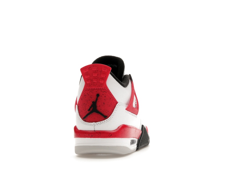 Air Jordan 4 Retro Red Cement (GS) - White/Fire Red/Black/Neutral Grey - air-jordan-4-retro-red-cement-gs - 29