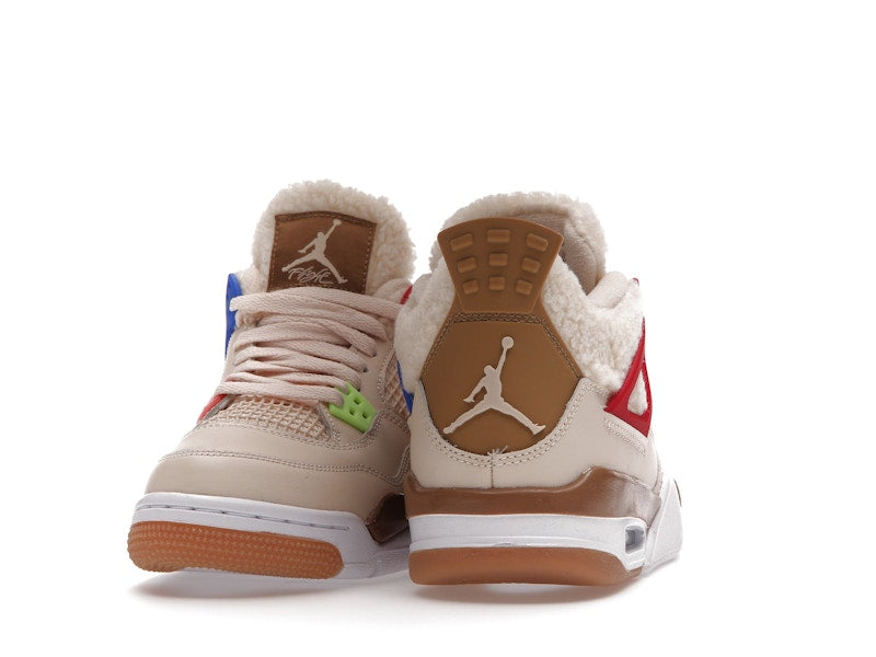 Air Jordan 4 Retro Where The Wild Things Are (GS) - Pearl White/Dark Driftwood-Gym Red - DH0572-264 - 29