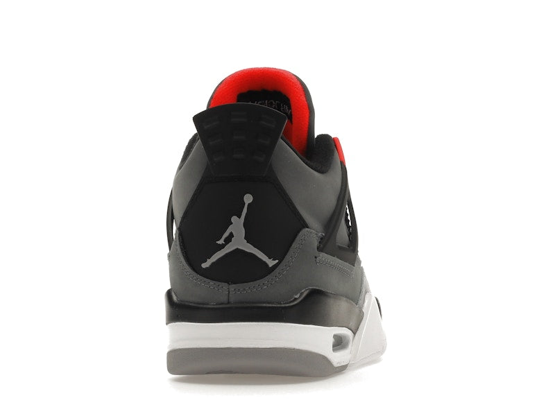 Air Jordan 4 Retro Infrared (GS) - Dark Grey/Infrared 23-Black-Cement Grey - air-jordan-4-retro-infrared-gs - 29