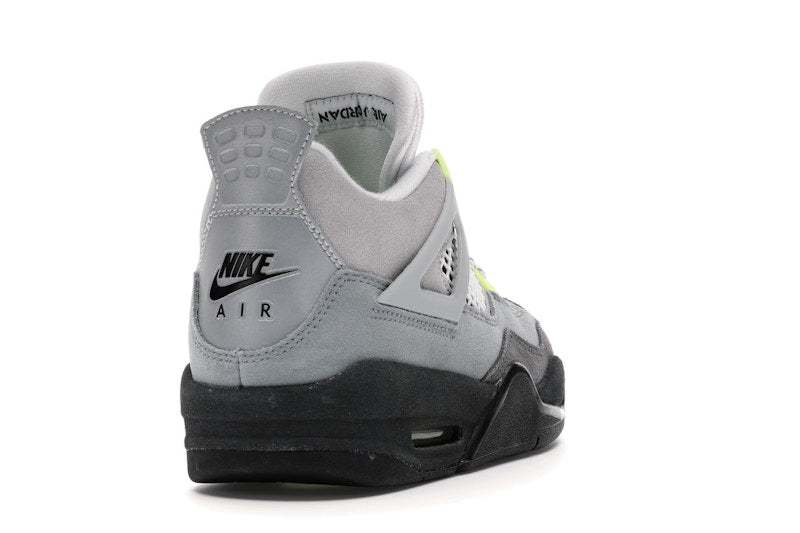 Air Jordan 4 Retro Se Neon (GS) - Cool Grey/Volt-Wolf Grey-Anthracite - CT5343-007 - 30