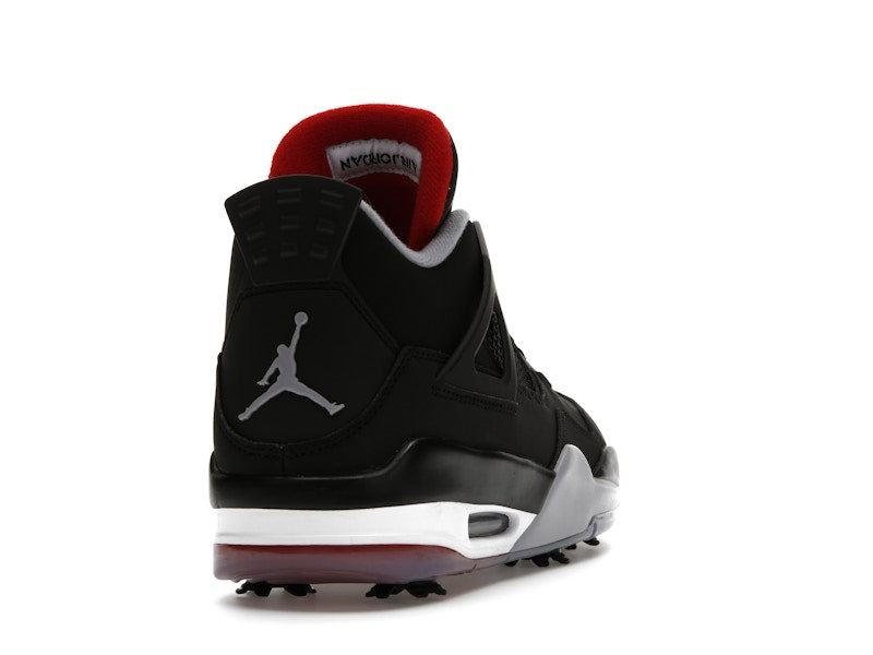 Air Jordan 4 Retro Golf Bred - Black/Fire Red-Cement Grey-White - CU9981-002 - 30