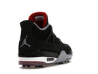 Air Jordan 4 Retro Golf Bred - Black/Fire Red-Cement Grey-White - CU9981-002 - 31