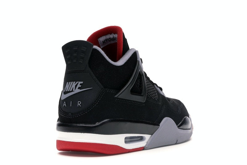 Air Jordan 4 Retro Bred 2019 (GS) - Black/Fire Red-Cement Grey-Summit White - air-jordan-4-retro-bred-2019-gs - 31