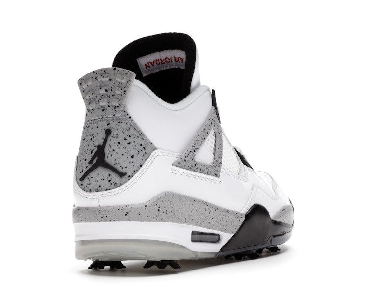 Air Jordan 4 Retro Golf White Cement - White/Tech Grey-Black-Fire Red - CU9981-100 - 31