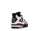Air Jordan 4 Retro PSG Paris Saint-Germain (GS) - White/Bordeaux-Neutral Grey-Black - CZ6509-100 - 31