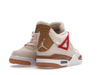 Air Jordan 4 Retro Where The Wild Things Are (GS) - Pearl White/Dark Driftwood-Gym Red - DH0572-264 - 31