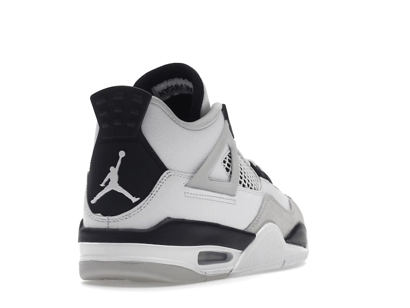 Air Jordan 4 Retro Military Black (GS) - White/Black-Neutral Grey - air-jordan-4-retro-military-black-gs - 31