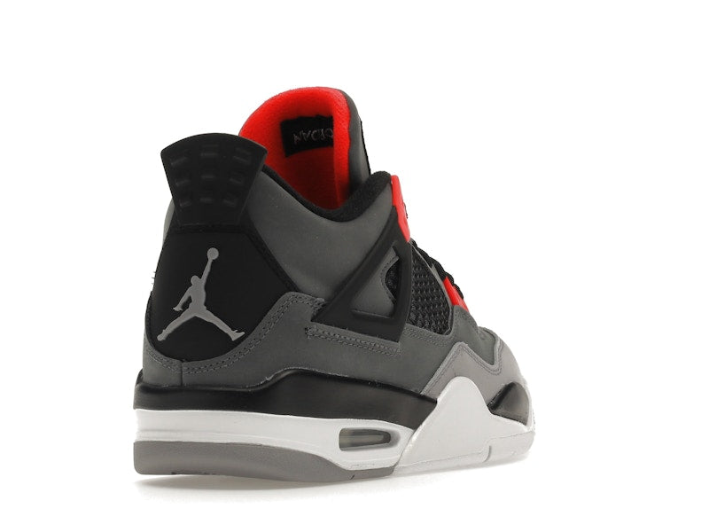 Air Jordan 4 Retro Infrared (GS) - Dark Grey/Infrared 23-Black-Cement Grey - air-jordan-4-retro-infrared-gs - 31