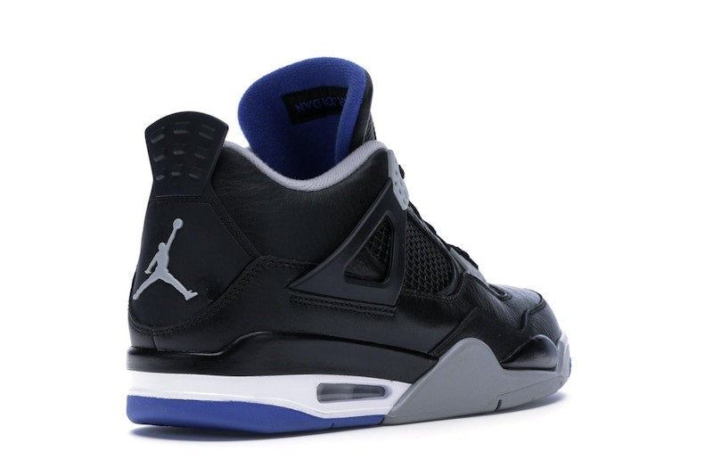 Air Jordan 4 Retro Motorsports Alternate - Black/Game Royal-Matte Silver-White - air-jordan-4-retro-motorsports-alternate - 32