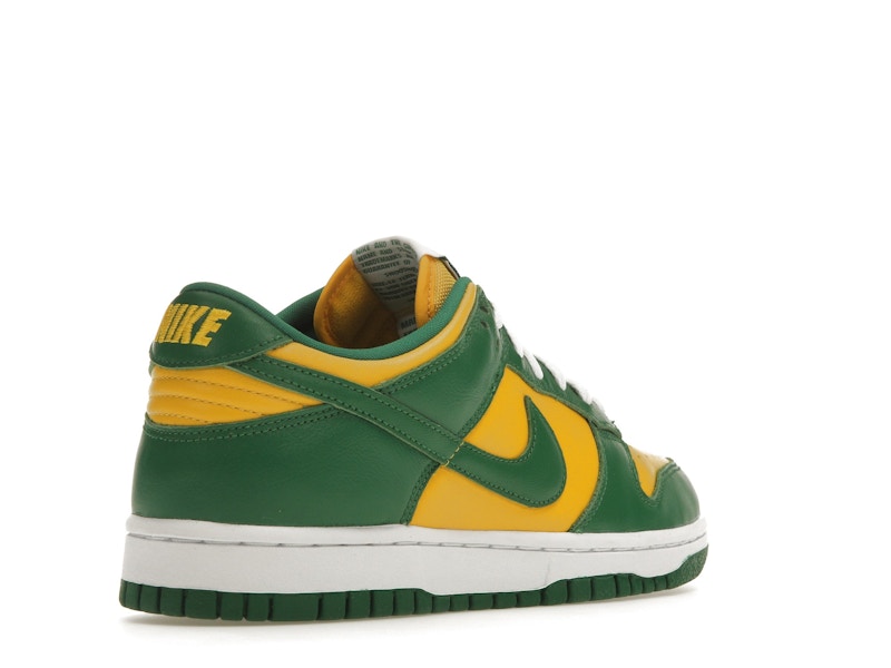 Nike Dunk Low Brazil 2020 - Varsity Maize/Pine Green-White - CU1727-700 - 32