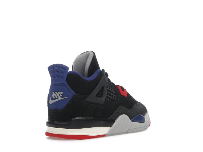 Air Jordan 4 Retro Rare Air (TD) - Black/Fire Red/Deep Royal Blue/Dark Smoke Grey/Tech Grey - IB4387-003 - 32