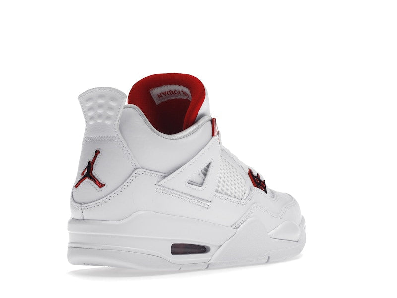 Air Jordan 4 Retro Metallic Red (GS) - White/University Red-Metallic Silver - air-jordan-4-retro-metallic-red-gs - 32