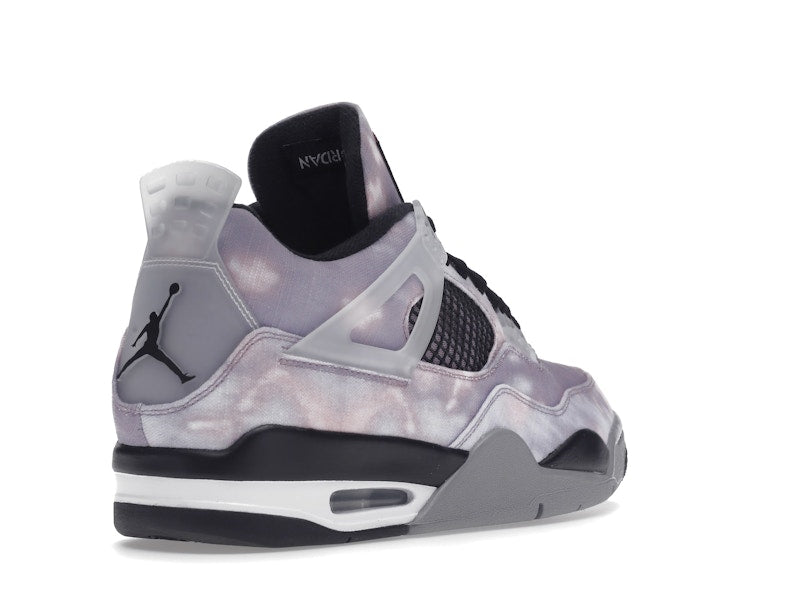 Air Jordan 4 Retro Zen Master - Amethyst Wave/Bright Crimson-Black-Cement Grey - DH7138-506 - 32