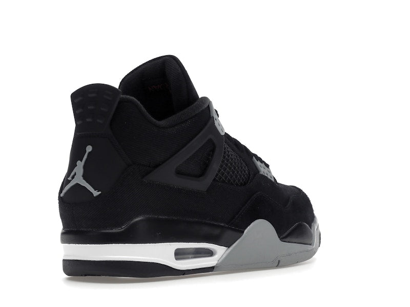 Air Jordan 4 Retro SE Black Canvas, vista a 360 gradi 32 di 38