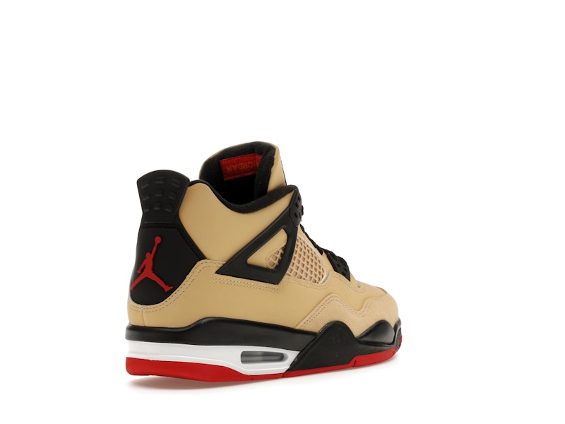 Air Jordan 4 Retro Pizza (GS) - Fire Red/Sesame/White/Starfish - IH2094-200 - 32