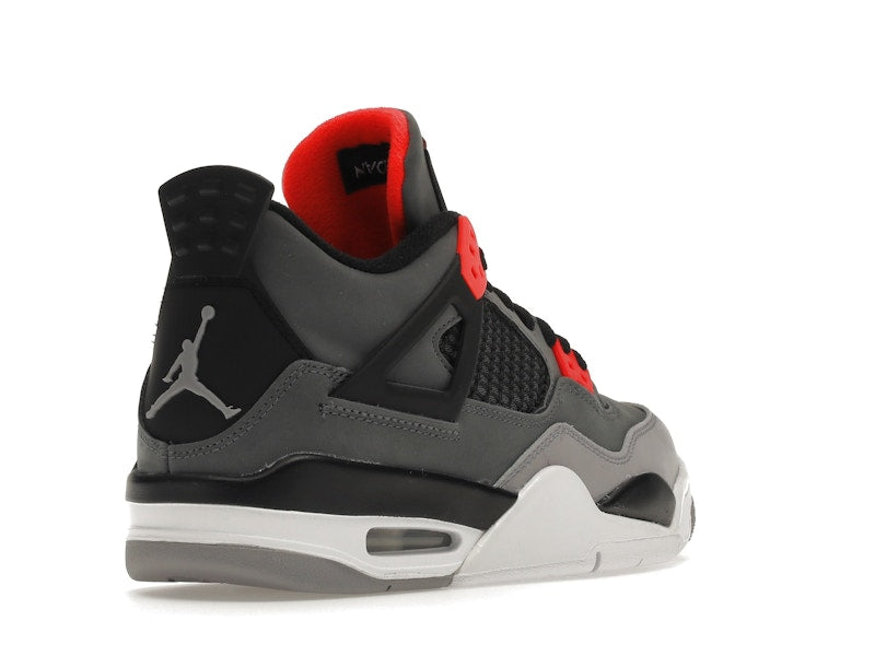 Air Jordan 4 Retro Infrared (GS) - Dark Grey/Infrared 23-Black-Cement Grey - air-jordan-4-retro-infrared-gs - 32