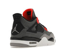 Air Jordan 4 Retro Infrared (GS) - Dark Grey/Infrared 23-Black-Cement Grey - air-jordan-4-retro-infrared-gs - 32