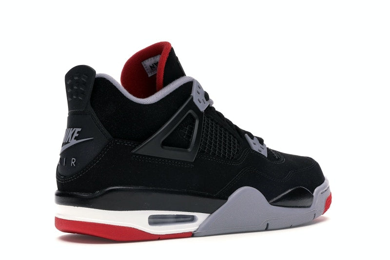 Air Jordan 4 Retro Bred 2019 (GS) - Black/Fire Red-Cement Grey-Summit White - air-jordan-4-retro-bred-2019-gs - 33