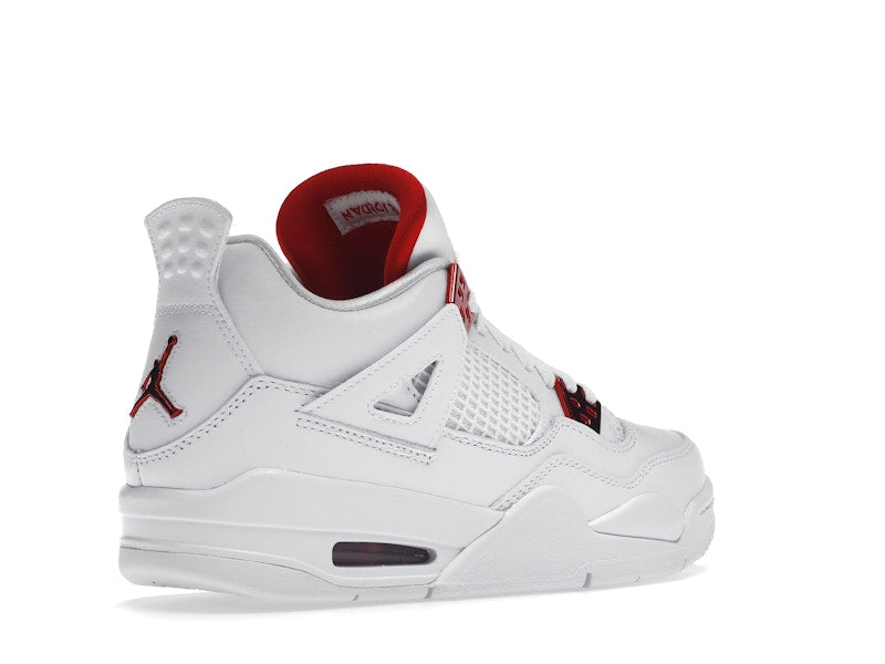 Air Jordan 4 Retro Metallic Red (GS) - White/University Red-Metallic Silver - air-jordan-4-retro-metallic-red-gs - 33