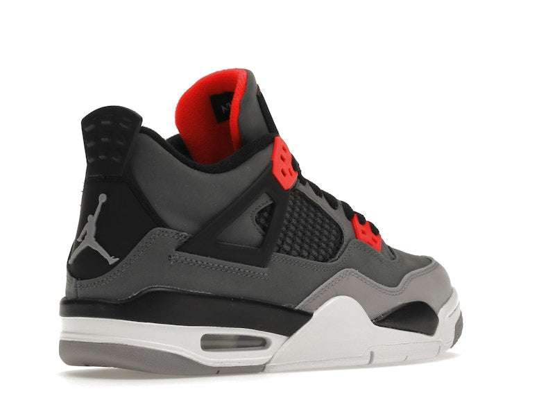 Air Jordan 4 Retro Infrared (GS) - Dark Grey/Infrared 23-Black-Cement Grey - air-jordan-4-retro-infrared-gs - 33