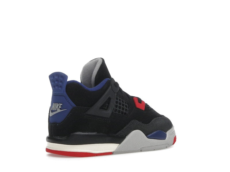 Air Jordan 4 Retro Rare Air (TD) - Black/Fire Red/Deep Royal Blue/Dark Smoke Grey/Tech Grey - IB4387-003 - 33