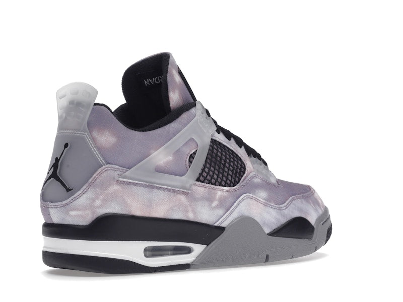Air Jordan 4 Retro Zen Master - Amethyst Wave/Bright Crimson-Black-Cement Grey - DH7138-506 - 33