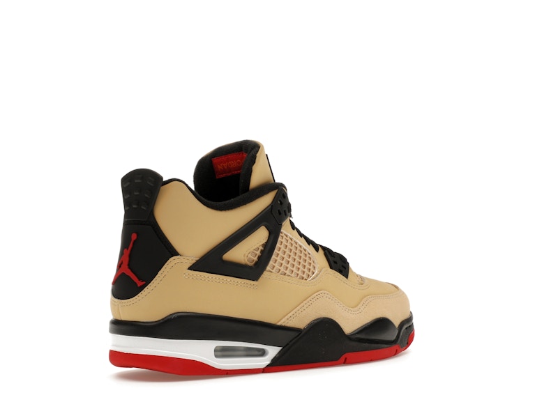 Air Jordan 4 Retro Pizza (GS) - Fire Red/Sesame/White/Starfish - IH2094-200 - 33