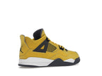 Air Jordan 4 Retro Lightning 2021 (PS) - Tour Yellow/White-Dark Blue Grey - BQ7669-700 - 34