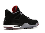 Air Jordan 4 Retro Golf Bred - Black/Fire Red-Cement Grey-White - CU9981-002 - 34