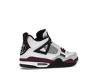 Air Jordan 4 Retro PSG Paris Saint-Germain (GS) - White/Bordeaux-Neutral Grey-Black - CZ6509-100 - 34