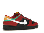Nike Dunk Low Biker Tattoos - Black/White/Gym Red/University Gold/Atomic Teal - FZ3057-001 - 34