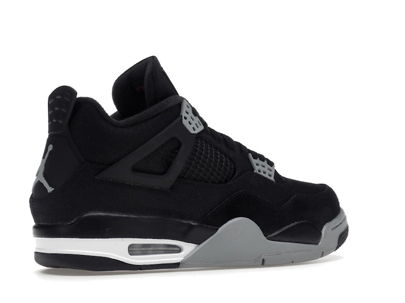 Air Jordan 4 Retro SE Black Canvas, vista a 360 gradi 34 di 38