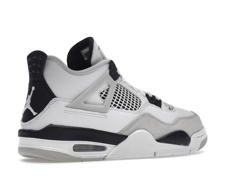 Air Jordan 4 Retro Military Black (GS) - White/Black-Neutral Grey - air-jordan-4-retro-military-black-gs - 34