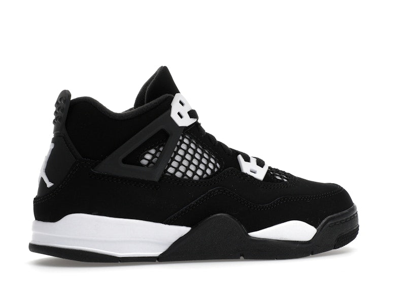 Air Jordan 4 Retro White Thunder (PS) - Black/White/Black - FV4537-001 - 35