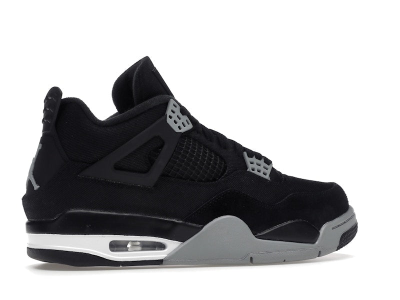 Air Jordan 4 Retro SE Black Canvas, vista a 360 gradi 35 di 38