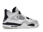 Air Jordan 4 Retro Military Black (GS) - White/Black-Neutral Grey - air-jordan-4-retro-military-black-gs - 35