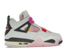 Air Jordan 4 Retro Comic - Off White/Anthracite/Neutral Grey/Fire Pink/Light Arctic Pink/Muslin - JA1135-100 - 35