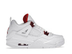 Air Jordan 4 Retro Metallic Red (GS) - White/University Red-Metallic Silver - air-jordan-4-retro-metallic-red-gs - 36