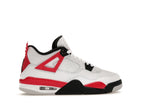 Air Jordan 4 Retro Red Cement (GS) - White/Fire Red/Black/Neutral Grey - air-jordan-4-retro-red-cement-gs - 36