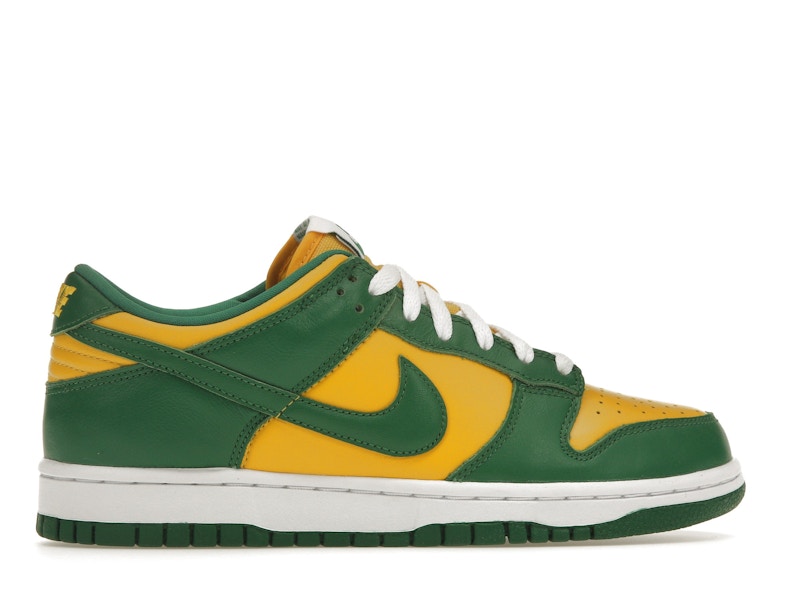 Nike Dunk Low Brazil 2020 - Varsity Maize/Pine Green-White - CU1727-700 - 36