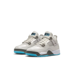 Jordan 4 Retro Photon Dust Blue Chill (PS) - vue paire