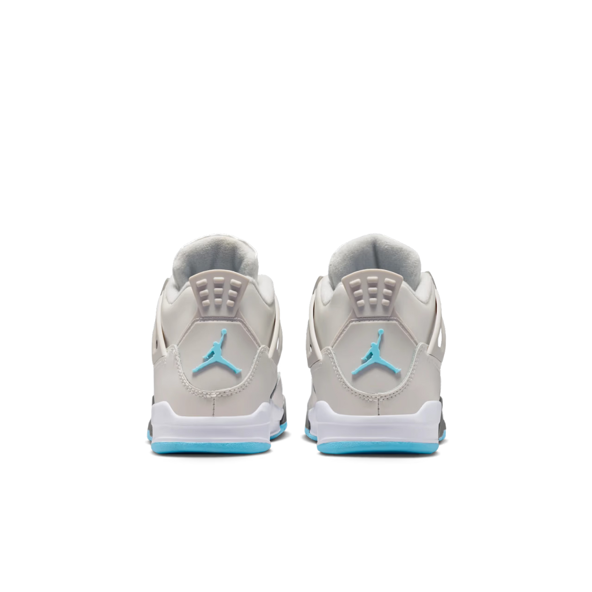 Jordan 4 Retro Photon Dust Blue Chill (PS) - vue arriere