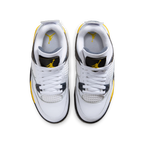 Jordan 4 Retro Rare Air Tour Yellow (GS) - vue dessus